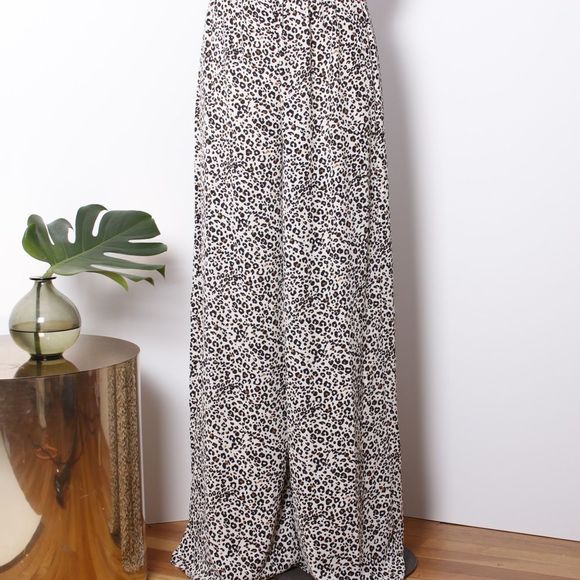 NWT Show Me Your Mumu Sleeveless Maxi Jumpsuit Leopard Print Small - Picture 6 of 10